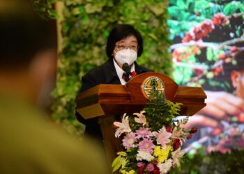 Menteri Siti Nurbaya Buka Festival PeSoNa Kopi Agroforestry 2022
