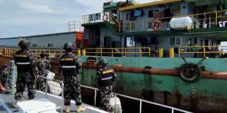 KKP Hentikan Penambangan Pasir Laut  Ilegal di Perairan Pulau Rupat