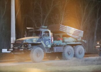 Pasukan Rusia Menginvasi Ukraina Setelah Putin Perintahkan Penyerangan