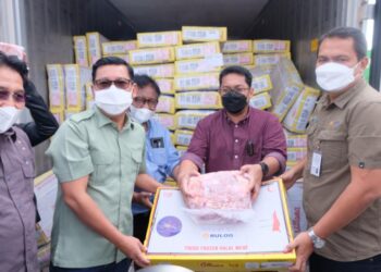 Bulog Berhasil Datangkan 12.000 Ton Daging Impor dari Rencana 20.000 Ton
