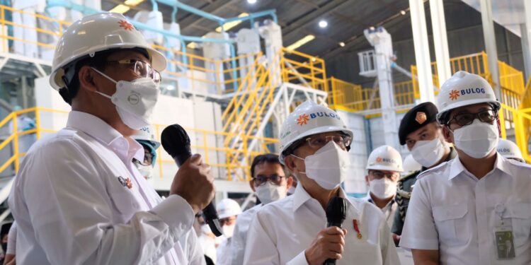 Wapres Puji Peningkatan Fasilitas Teknologi Pangan Milik BULOG