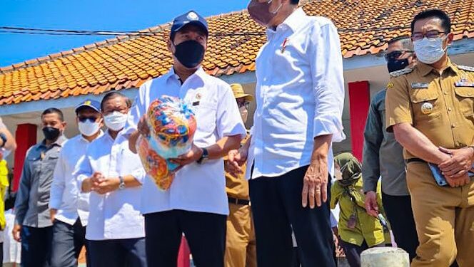 Menteri Trenggono Dampingi Presiden Serap Aspirasi Nelayan Cirebon