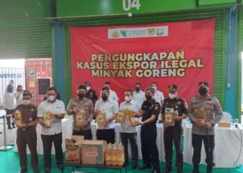 Kemendag Bersama Satgas Pangan dan Bea Cukai Gagalkan Ekspor Minyak Goreng ke Timor Leste