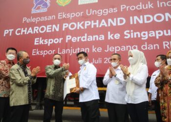 Charoen Pokhpand Indonesia Ekspor Perdana Produk Unggas ke Singapura