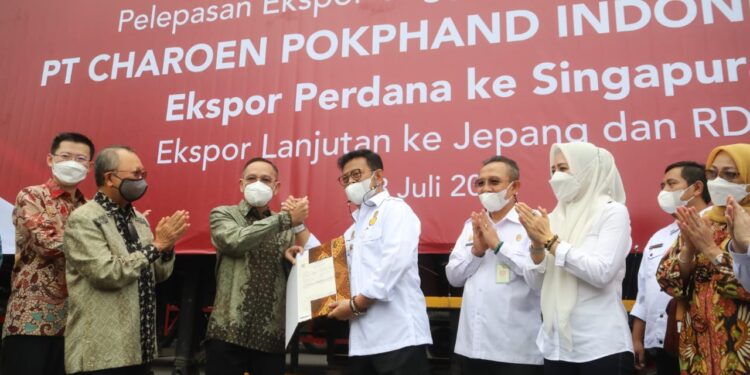Charoen Pokhpand Indonesia Ekspor Perdana Produk Unggas ke Singapura