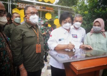 Resmikan Eco Bee Park, Menteri LHK Dorong UMKM Manfaatkan Madu dan Kelor