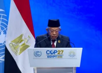 Pimpin Delegasi Indonesia, Wapres Ma’ruf Amin Hadiri Pembukaan KTT Perubahan Iklim COP27