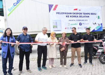 IPB University Ekspor Perdana Tempe Beku 17,2 Ton ke Korea Selatan