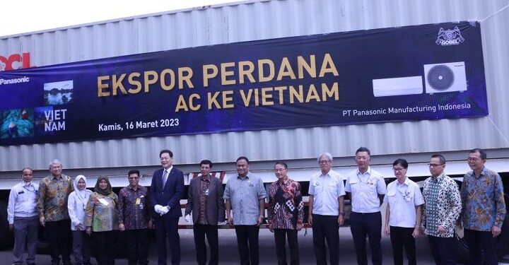 Panasonic Manufacturing Indonesia Ekspor Perdana Produk AC ke Vietnam