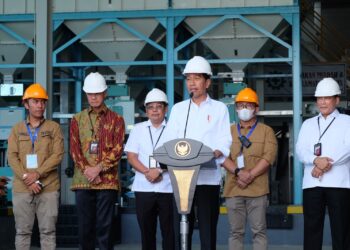 Presiden Resmikan Sentra Penggilingan Padi Modern Milik Bulog