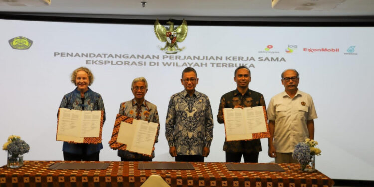 SKK Migas-ExxonMobil Teken Kerja Sama Eksplorasi di Area Terbuka Senilai Rp630 Miliar