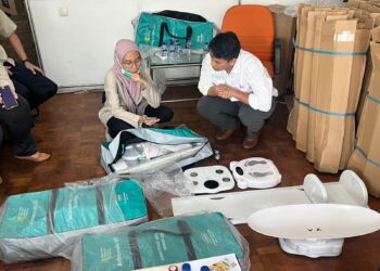 Kegiatan aktivitas di Pabrik Balmed