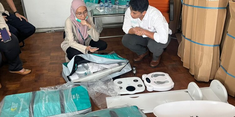 Kegiatan aktivitas di Pabrik Balmed