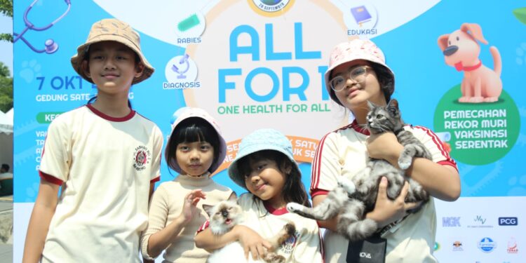 Menuju Indonesia Bebas Rabies 2030, Kementan Gelar Vaksinasi Serentak di Seluruh Indonesia