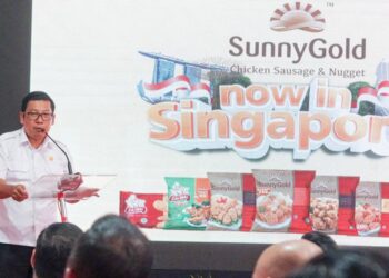 PT Malindo Food Delight Ekspor Produk Olahan Unggas ke Singapura