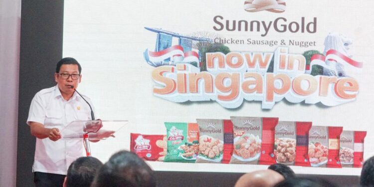 PT Malindo Food Delight Ekspor Produk Olahan Unggas ke Singapura