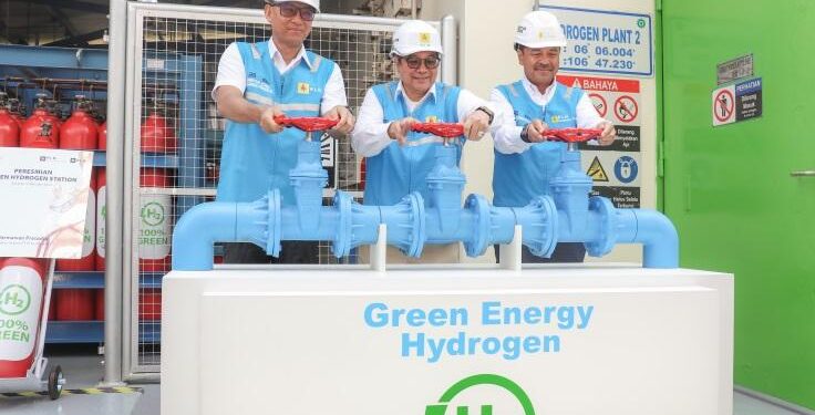 Kilang Hidrogen Hijau Pertama di Indonesia Resmi Beroperasi