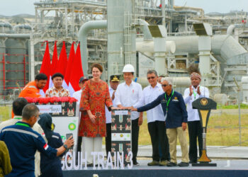 Presiden Resmikan Proyek Tangguh Train 3