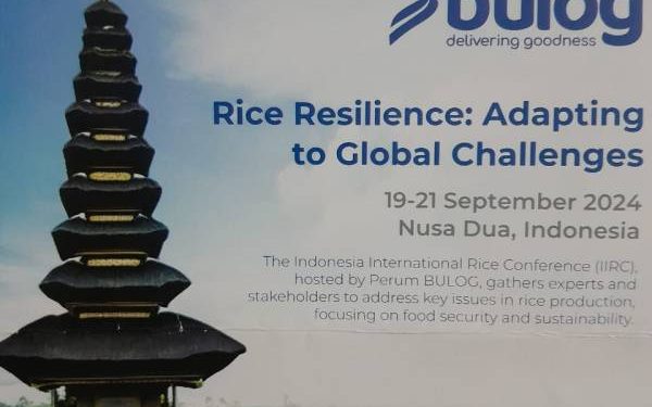 BULOG Selenggarakan Konferensi Beras Internasional di Bali 19-21 September