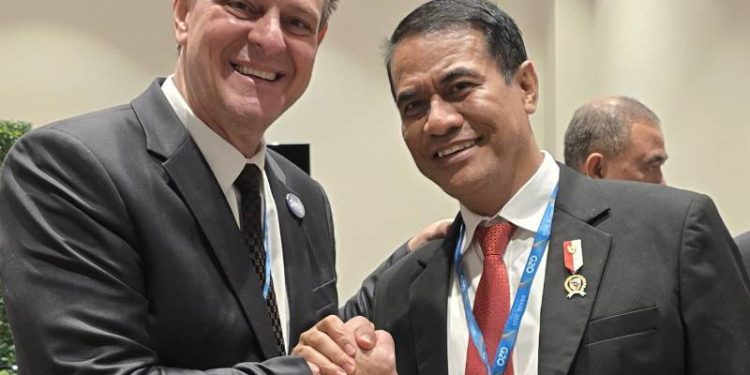 Pertemuan Bilateral Pemerintah RI – Brasil, Mentan Amran Gaet Investasi Peternakan Rp4,5 Triliun