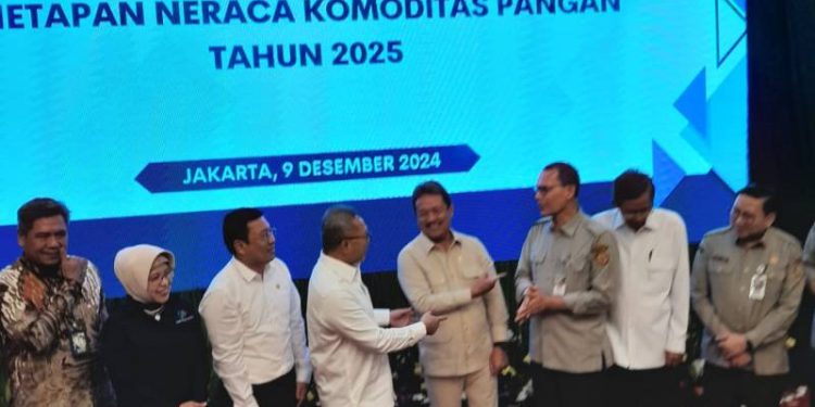 Pemerintah Tetapkan Neraca Komoditas Pangan Tahun 2025