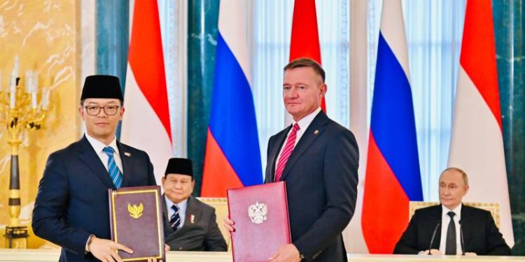Presiden Prabowo, Presiden Putin Saksikan Pertukaran MoU Kemitraan Strategis Indonesia-Rusia