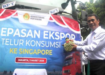 Mentan Lepas Ekspor 545 Ton Produk Unggas ke 3 Negara Senilai Rp18,2 Miliar