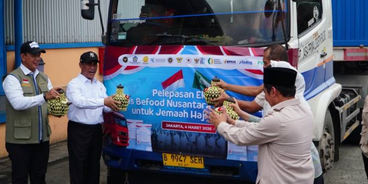 Indonesia Kirim 2.280 Ton Beras Nusantara untuk Jemaah Haji 2026